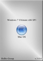 Microsoft Windows 7 Ultimate SP1 by HOBO-GROUP (3.0.4 MacOS) (x64 / x86) [2011, RU] Скачать торрент