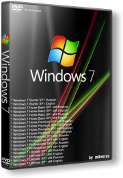 Microsoft Windows 7 SP1 RUS-ENG -18in1 - Activated by m0nkrus (AIO) (x86-x64) [2011, RU, EN]
