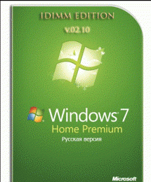 Windows 7 Home Premium IDimm Edition 02.10 х86 Скачать торрент