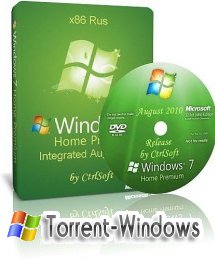 Windows 7 Home Premium x86 Rus Integrated August 2010 by CtrlSoft