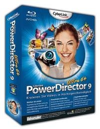CyberLink PowerDirector Ultra64 v.9.0.0.2504 + Additional DVD menu + Extras (2010)