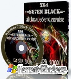 Windows 7 Build 7600 Black Edition RTM.X64.2in1 OEM RUS SPA