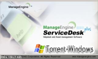 Zoho ManageEngine ServiceDesk Plus Enterprise v8.0.0.8011 x86 [2011, EN+RU]