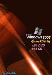 Microsoft Windows 2008 SP2 x86-x64 GameRU-M на CD & мини-DVD by LBN