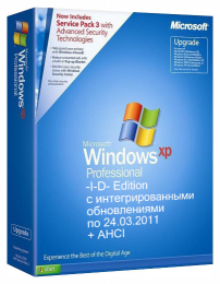 Windows XP Professional SP3 Russian VL (-I-D- Edition) с интегрированными обновлениями по 24.03.2011 + AHCI
