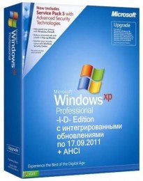 Windows XP Professional SP3 Russian VL (-I-D- Edition) с интегрированными обновлениями по 17.09.2011 + AHCI