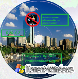 Windows XP Professional SP 3 City 8.10.2011 SP3 x86 Скачать торрент