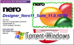 Designer Nero Multimedia Suite(45mb) 11.0.10700 Lite (Rus/Eng) Скачать торрент