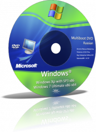 Windows XP with SP3 Corporate x86 - Windows 7 x86-x64 Ultimate Multiboot DVD (Russian) Скачать торрент