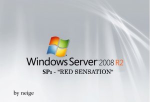 WINDOWS SERVER 2008 R2 SP1 - "RED SENSATION"