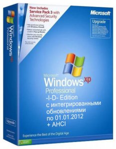Windows XP Professional SP3 Russian VL (-I-D- Edition) с интегрированными обновлениями по 01.01.2012 + AHCI