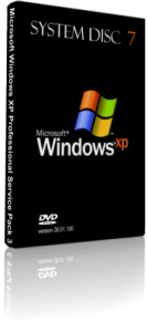 System disc 7 - Microsoft Windows® XP Professional Edition Service Pack 3