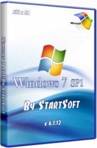 Windows 7 SP1 By StartSoft x32 x64 Version UpDate v 6.1.12 SP1 x86+x64 (2012) Русский