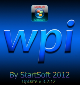 WPI By StartSoft Update (v 3.2.12) (32bit+64bit) (2012) Английский+Русский