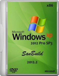Windows XP Pro SP3 SanBuild 2012.2 (2012) Русский