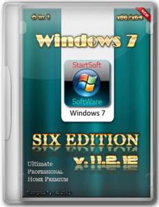Windows 7 SP1 SIX Edition (x32 x64) By StartSoft v 11.2.12 (2012) Русский