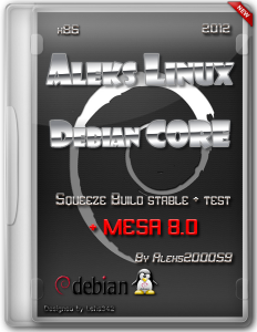 [x86] Aleks-Linux-Debian-CORE (система без софта) squeeze