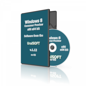 Windows 8 (x86/x64) UralSOFT Consumer Preview v1.12 (2012) Английский