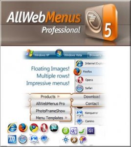 AllWebMenus Pro 5.3.864 + Portable 5.3.862