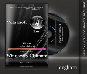 Windows 7 Ultimate SP1 (x86) VolgaSoft Longhorn v 1.5 (2012) Русский