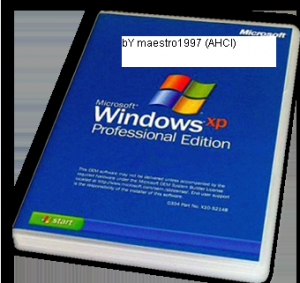 Windows XP Professional SP3 bY maestro1997 x86(AHCI) v2 (2012) Русский