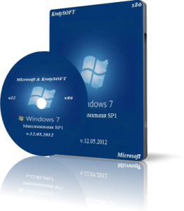 Windows 7 x86 Максимальная KrotySOFT v.12.05.12 (2012) Русский