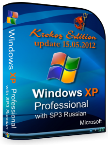 Windows XP Pro SP3 Rus VL Final х86 Krokoz Edition (15.05.2012) Русский