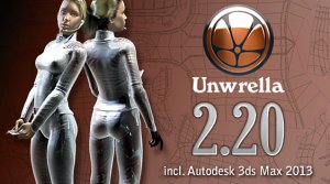 3D-Io Unwrella v2.20 For 3DsMax 2013 32Bit & 64Bit (2012) Английский