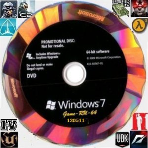 Microsoft Windows 7 Game-RU & EN-RU 64 Lite Update 120511/27 (2012)
