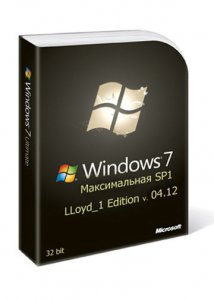 Windows 7 Максимальная SP1 x86 v.04.12 lloyd 1 Edition (2012) Русский