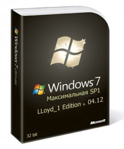 Windows 7 Максимальная SP1 x86 v.04.12 lloyd_1 Edition (2012) Русский