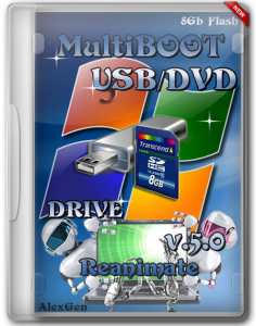 MultiBoot USB/DVD Drive v.5.0 Reanimate (2012) Русский