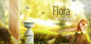 Flora Live Wallpaper + Widget v 1.0.0 [Android] (2012) Английский