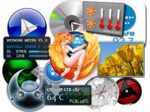 100 гаджетов для Windows 7 / Vista (2012) Русский присутствует