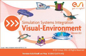 ESI Visual Environment v8.0 for Windows x86+x64 (2012) Английский + Французкий