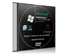 Windows 7 Ultimate SP1 (x86 x64) By StartSoft v26.08.001-004.12 (2012) Русский