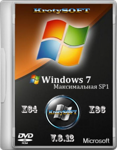 Windows 7 x64-x86 Максимальная KrotySOFT v.8.12 (2012) Русский
