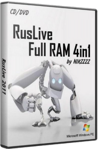 RusLiveFull RAM 4in1 by NIKZZZZ CD/DVD (04.09.2012) (x86+x64) (2012) Русский + Английский