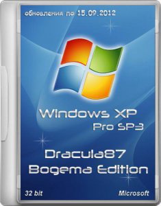 Windows XP Pro SP3 Rus VL Final х86 Dracula87/Bogema Edition (15.09.2012) Русский
