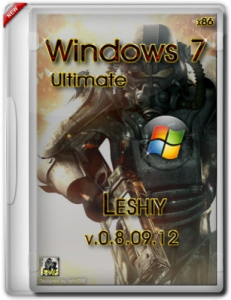 Windows 7 Ultimate Leshiy v.0.8.09.12 (32bit) (2012) Русский