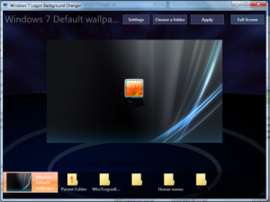 Windows 7 Logon Background Changer 1.5.2 (2010) Английский
