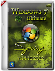 Windows 7 Ultimate x86 spring (14.10.2012) (2012) Русский