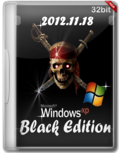 Windows XP Professional SP3 Black Edition (18.11.2012) (x86) (2012) Русский + Английский