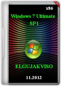 Windows 7 Ultimate SP1 x86 Elgujakviso Edition (2012) Русский