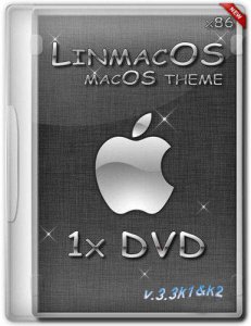 LinmacOS v.3.3k1&k2 x86 (RAM до 64Gb) (MacOS Theme) (2012) Русский присутствует