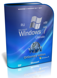 Microsoft Windows 7 Ultimate Ru x86 SP1 WPI by OVGorskiy® 12.12 (2012) Русский