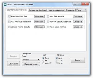 Comss Downloader 0.68 Beta (2012)  Portable