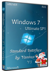 Windows 7 Ultimate SP1 X86/X64 by Vannza V3 2DVD (2012) Русский