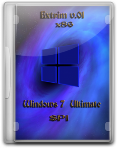 Windows 7 Ultimate SP1 x86 Extrim v.01 (2012) Русский + Английский