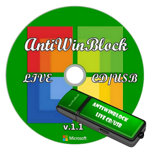 AntiWinBlock 1.1 LIVE CD/USB (2013) Русский